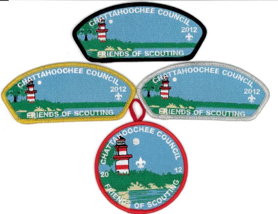 Set of 4 patches 2012